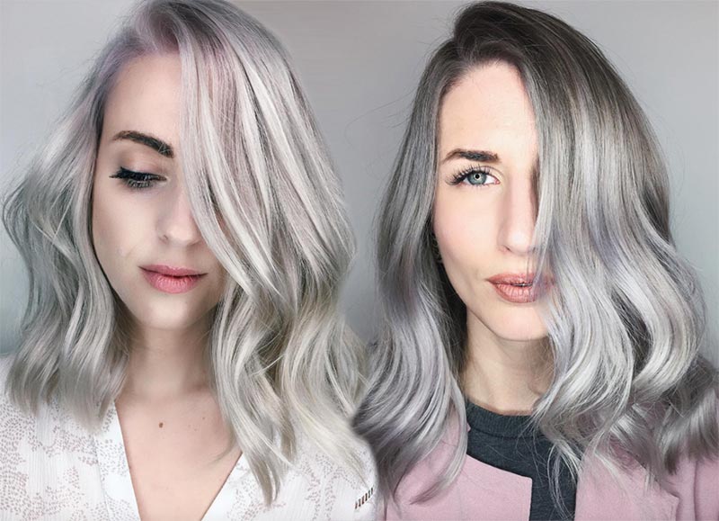 How to Style Your Hair When You Have Gray Roots